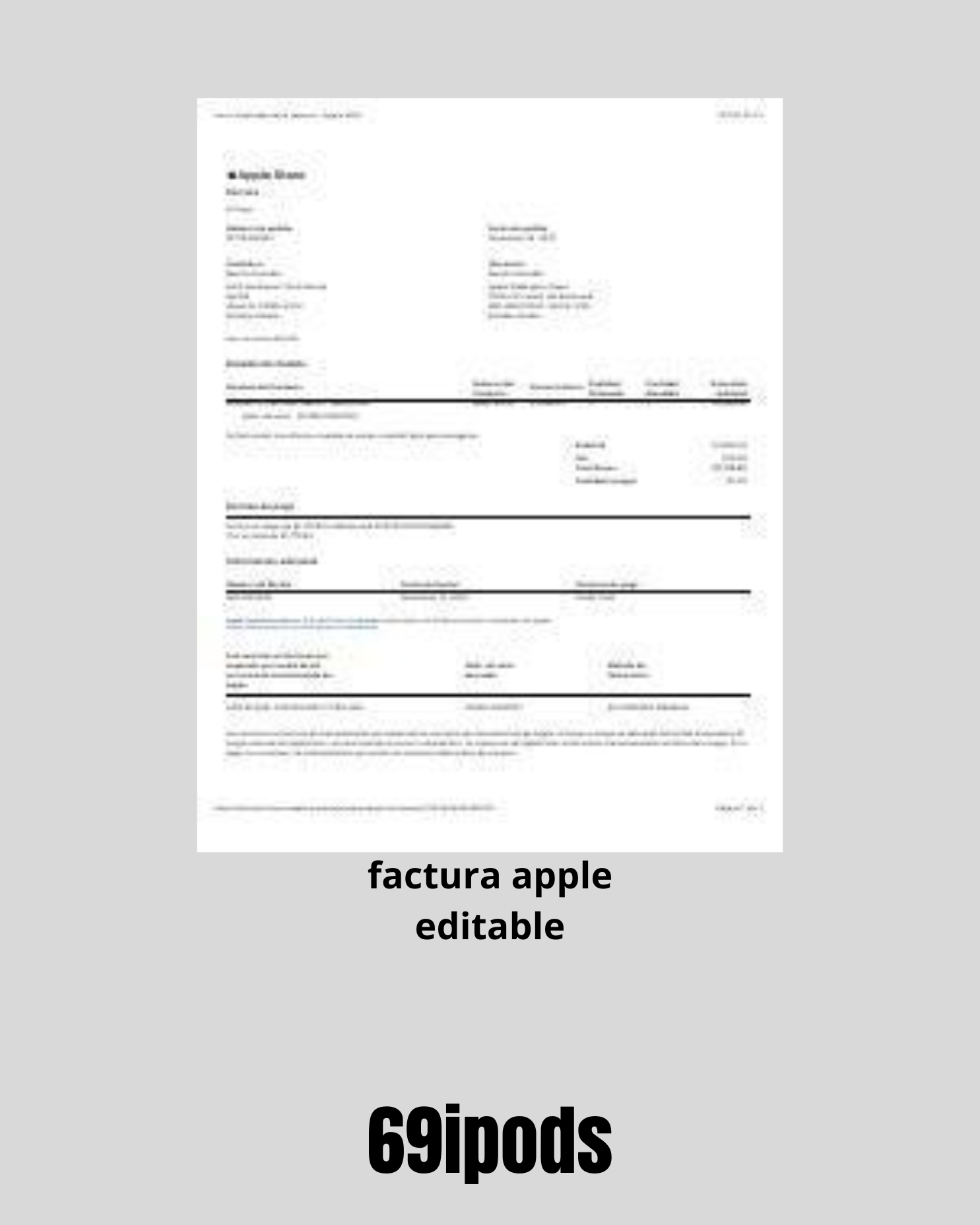 Plantilla Apple